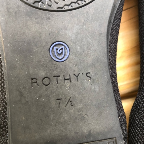 Rothys flat black 7.5 - Picture 5 of 5